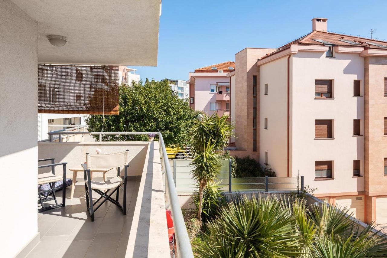 Modern Apt With Terrace 4 Min Walk To The Beach Split Luaran gambar