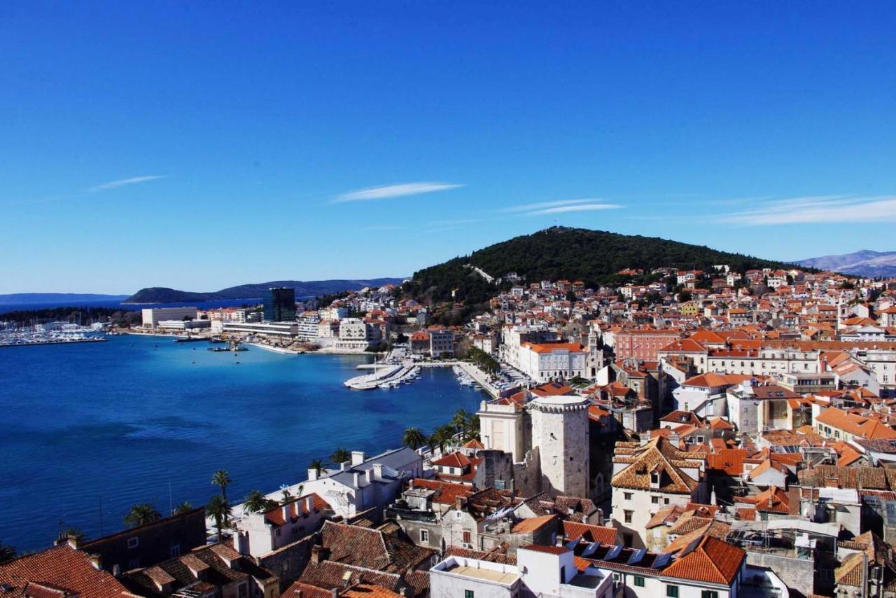 Modern Apt With Terrace 4 Min Walk To The Beach Split Luaran gambar