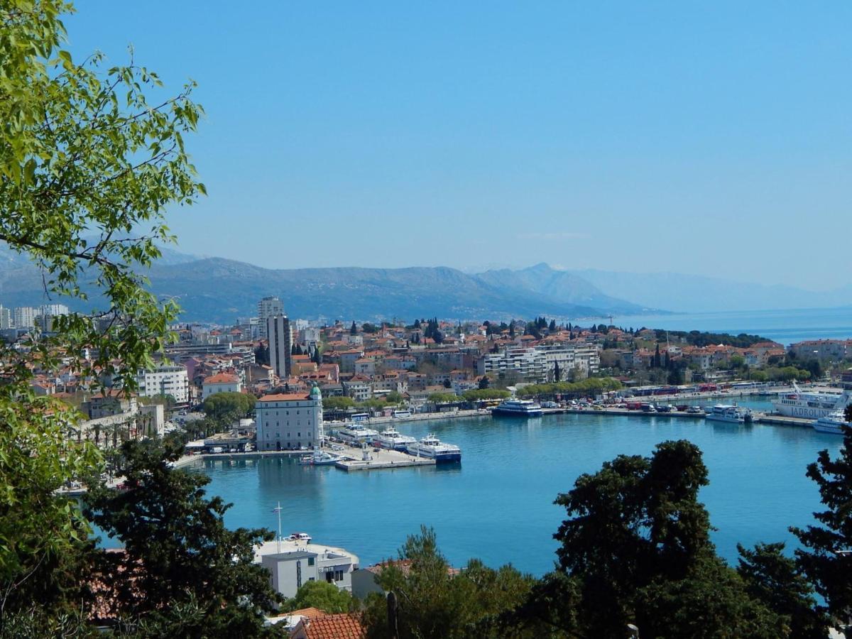 Modern Apt With Terrace 4 Min Walk To The Beach Split Luaran gambar