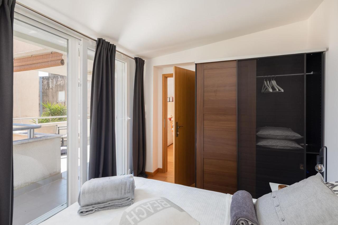 Modern Apt With Terrace 4 Min Walk To The Beach Split Luaran gambar